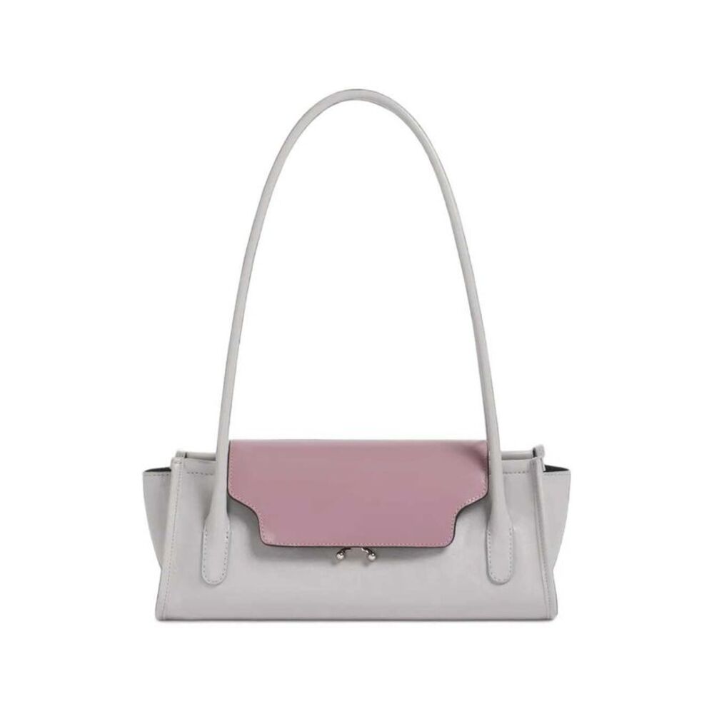 Marni Women Grey And Purple Trunk Bag
